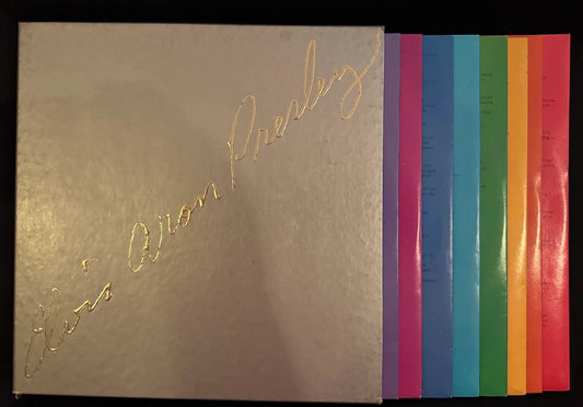 Elvis Presley out-of-print, limited edition 8 LP box set and autographed book