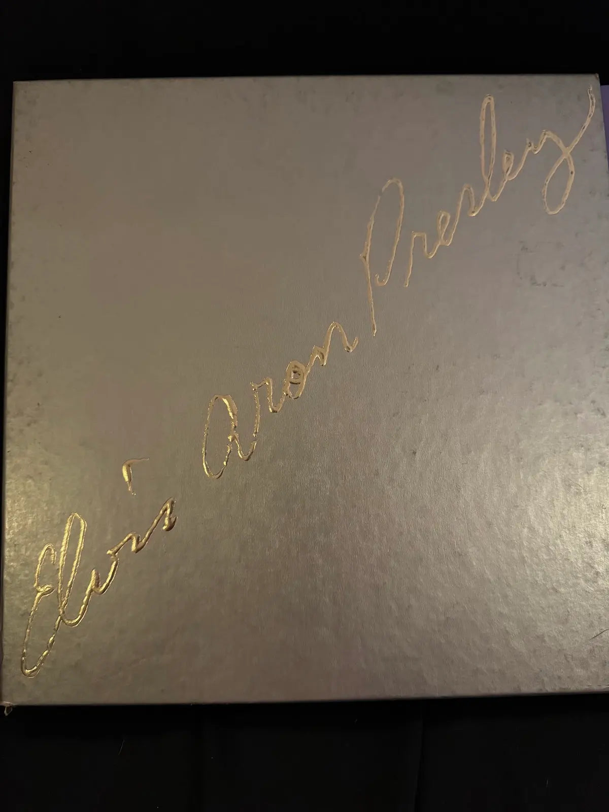 Elvis Presley out-of-print, limited edition 8 LP box set and autographed book