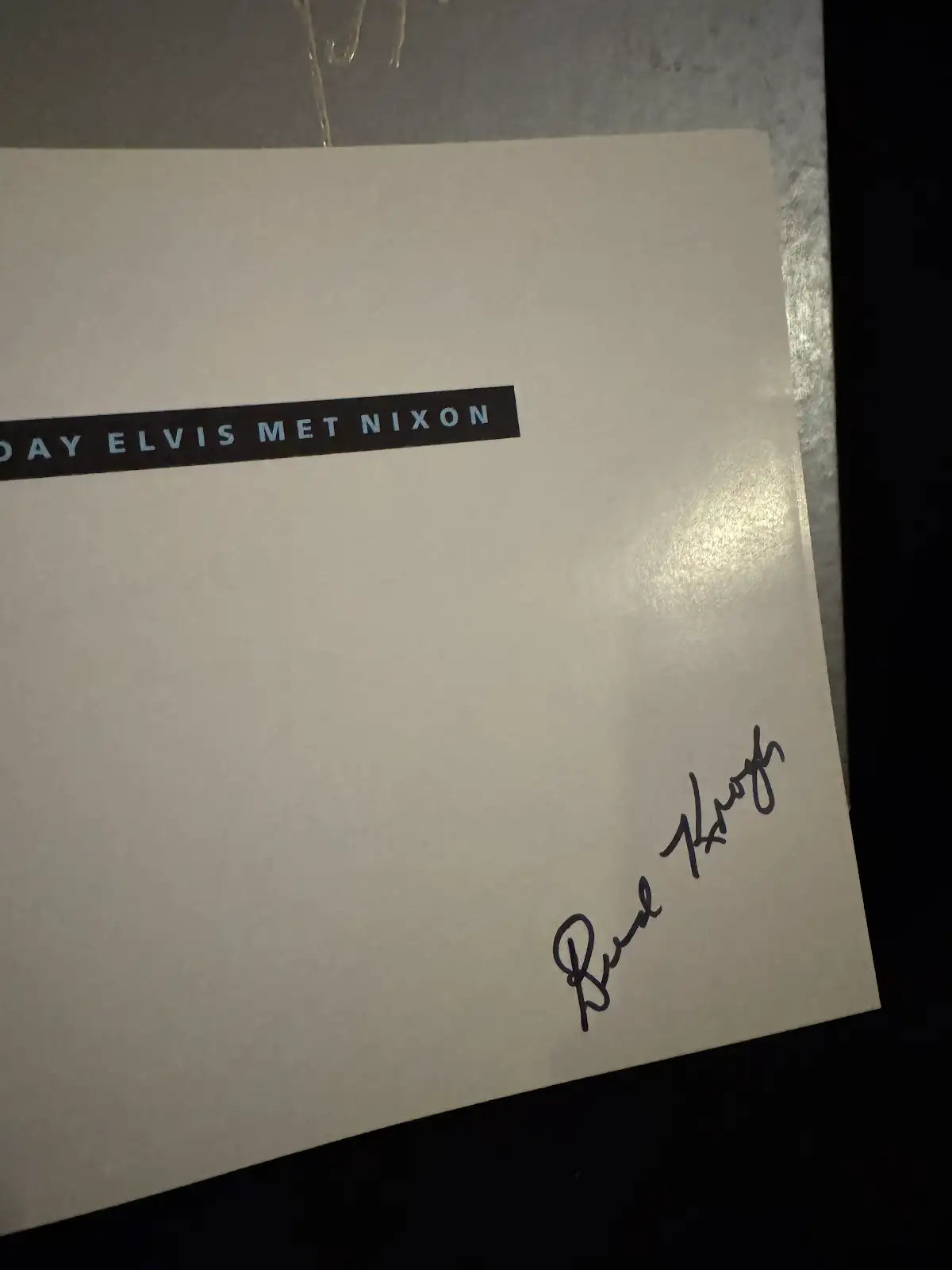 Elvis Presley out-of-print, limited edition 8 LP box set and autographed book