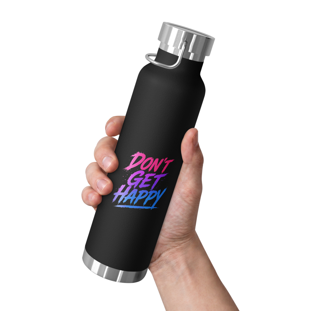 Don't Get Happy Water Bottle